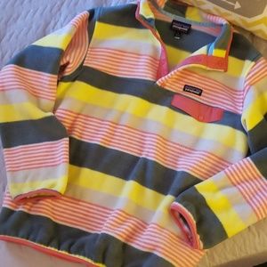 Patagonia Synchilla Pullover w Snaps Size L